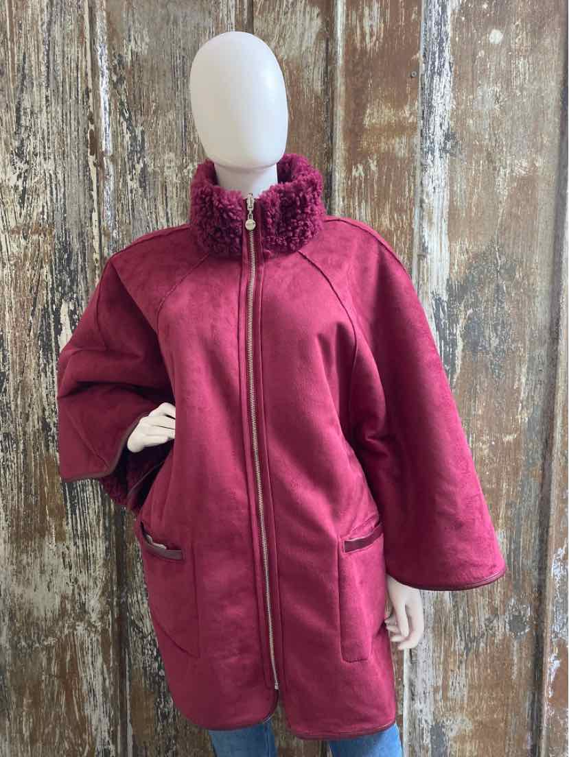 Laurier & Co. Size Large Maroon Coat