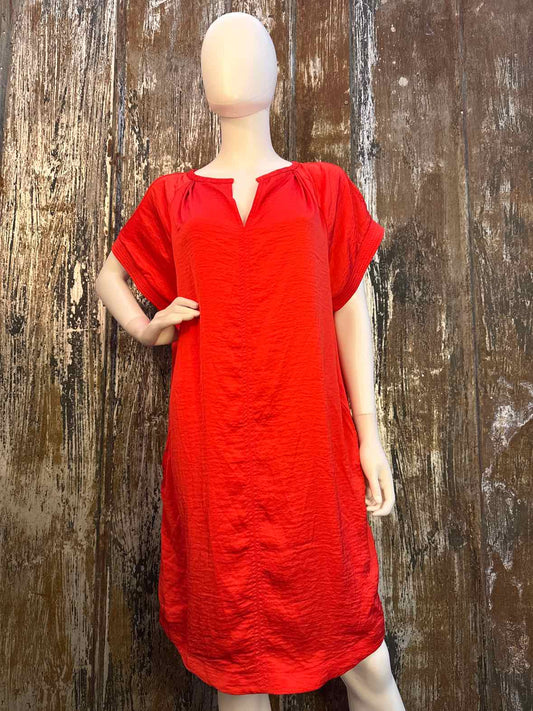 Chico's Size Large Red Dress
