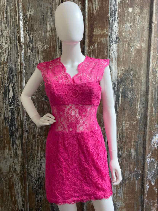 BCBG Maxazria Size 4 (Small) Pink Dress