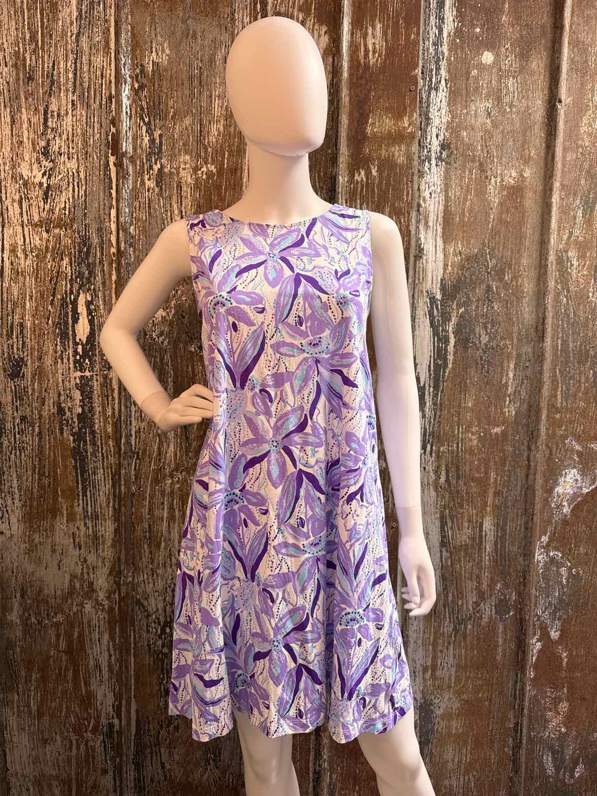 Lilly Pulitzer Size small Purple Print Dress