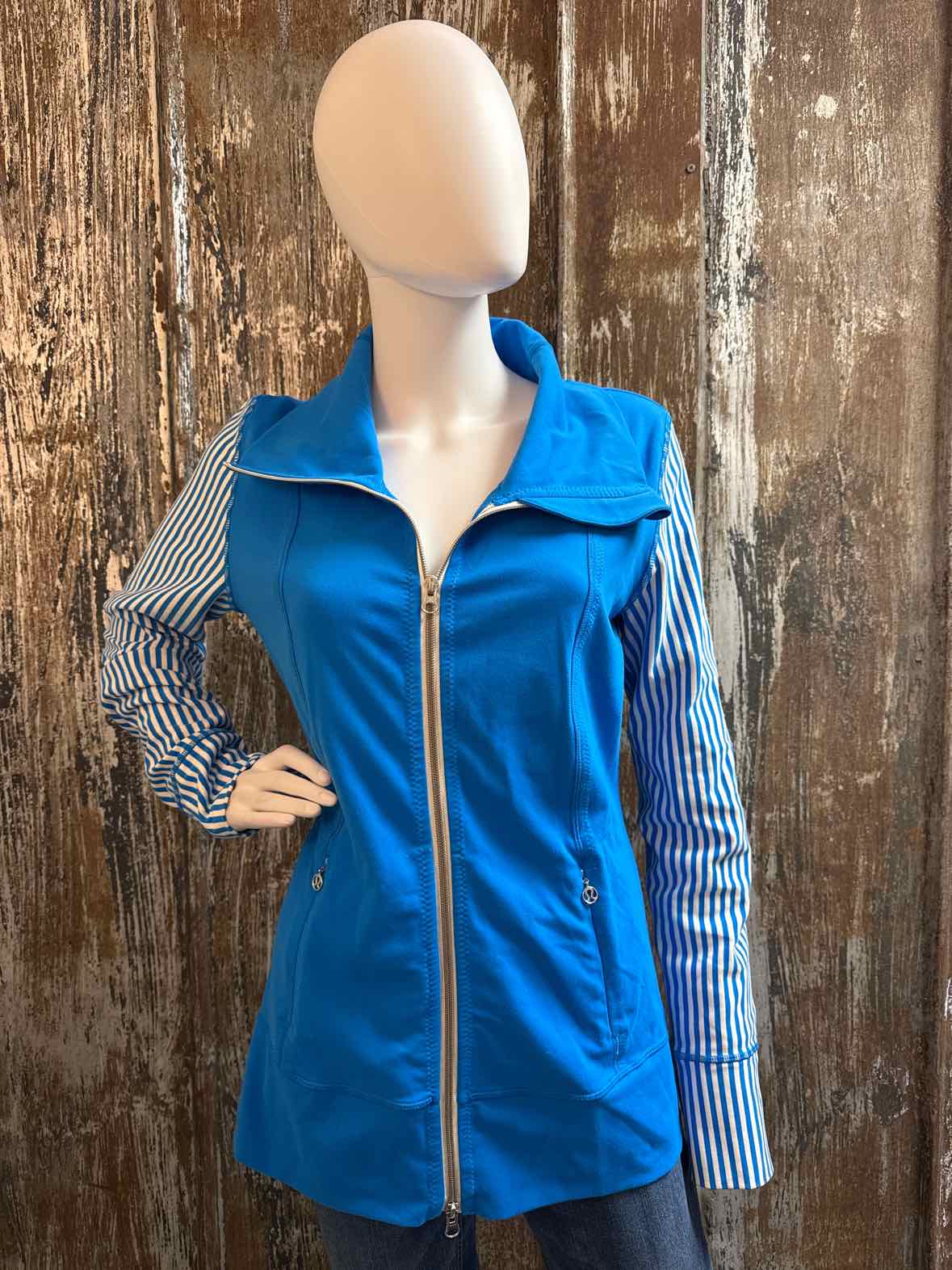 lululemon Size 10 (Medium) Blue Jacket