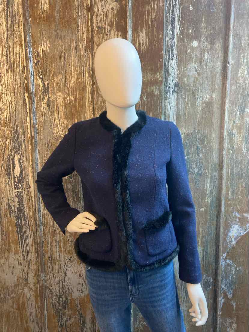 Talbot's Size 2 Petite (Extra Small) Blue Jacket