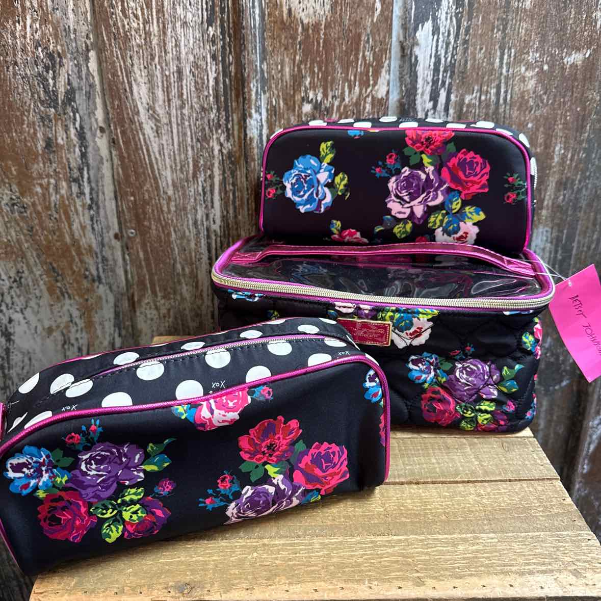 Betsey Johnson Cosmetic Bag