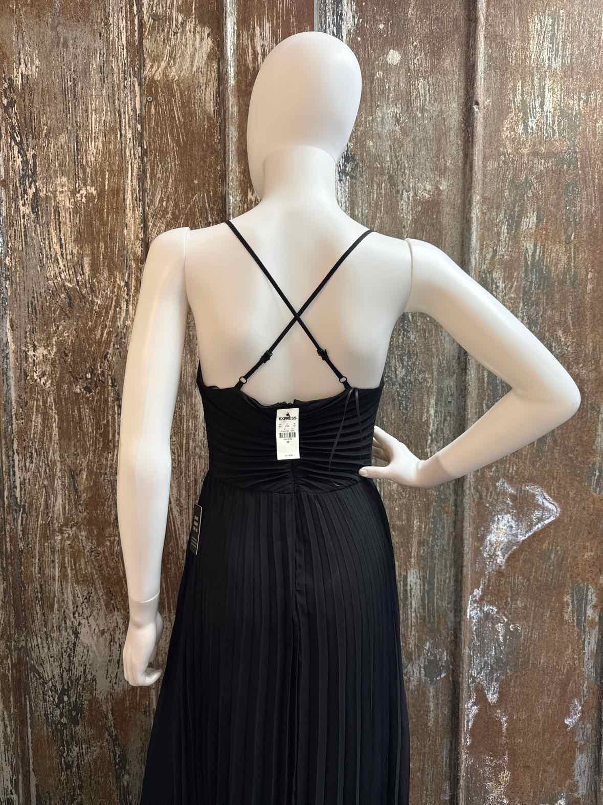 Express Size extra small Black Dress