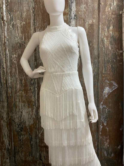 Love & Lemonade Size Large White Evening Dress