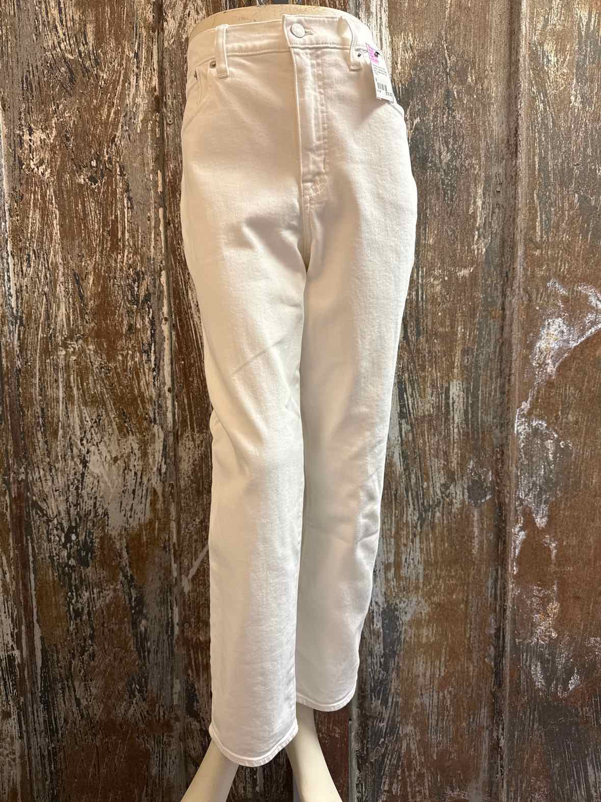 J Crew Size 8 White Jeans