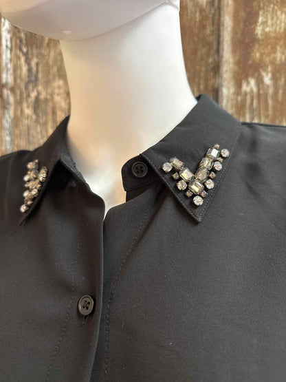 Chico's Size Large Black tops