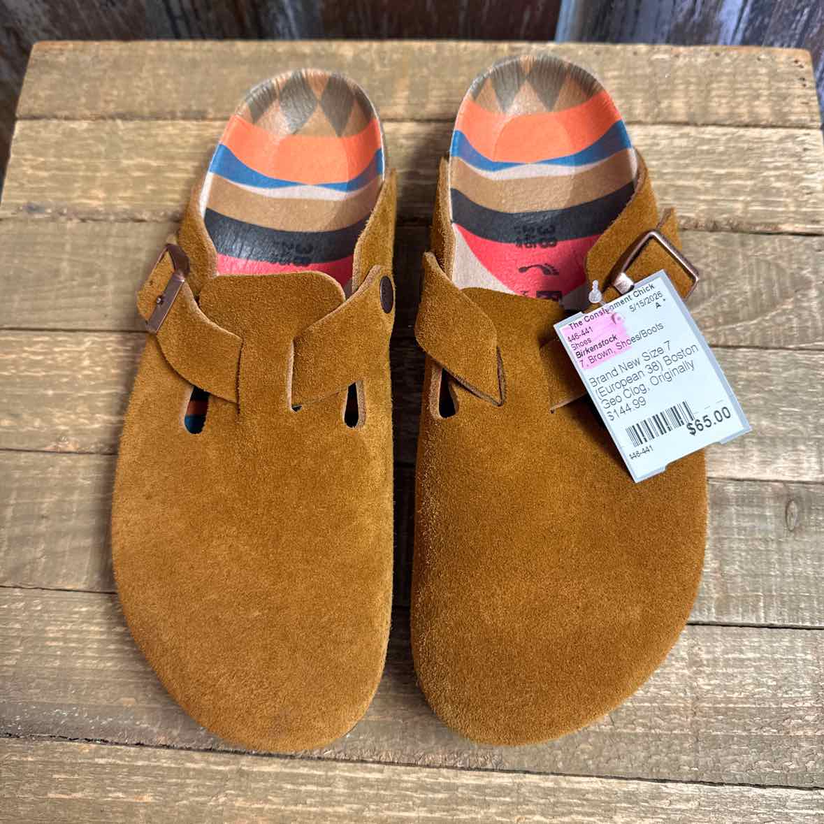 Birkenstock 7 Brown Shoes