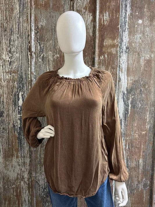 cloth & stone Size Medium Brown tops