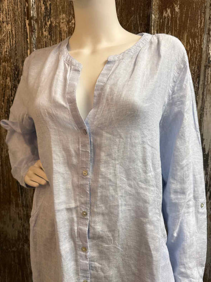Sigrid Olsen Size Large Blue Tunic