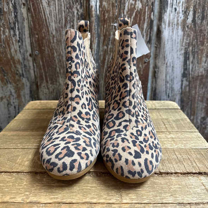 Toms 8.5 Animal Print Shoe Booties