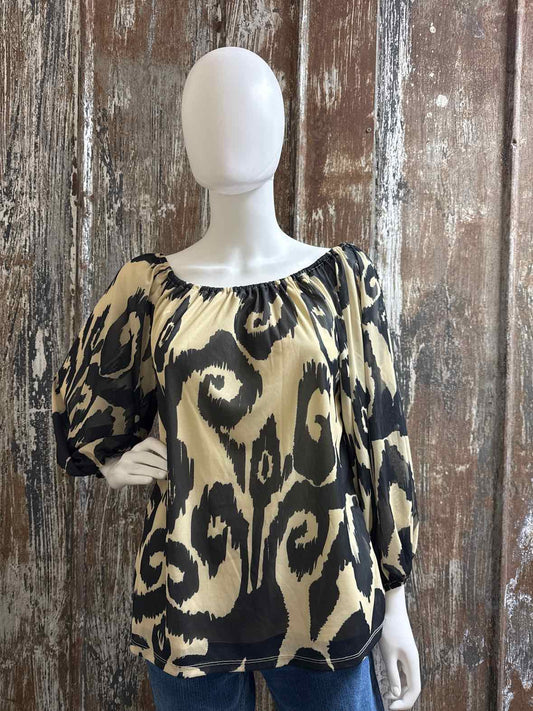 G by Giuliana Size Medium Tan/Black tops