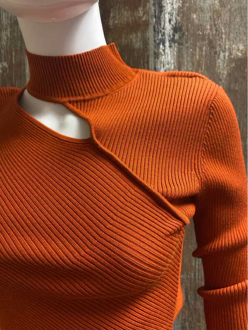 DKNY Size extra small Orange Sweater