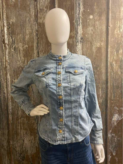 White House Black Market Size 10 (Medium) Denim Jean Jacket