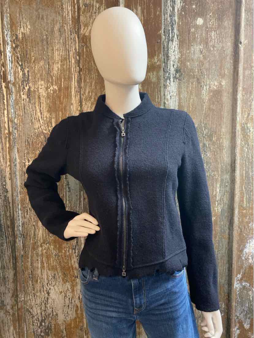 Marithe + Francois Girbaud Size 6 (Small) Navy Jacket