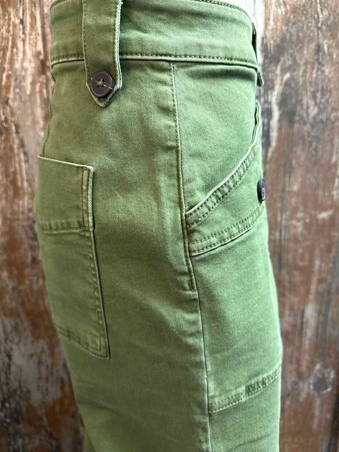 Kut From The Kloth Size 6 Petite Green Pants