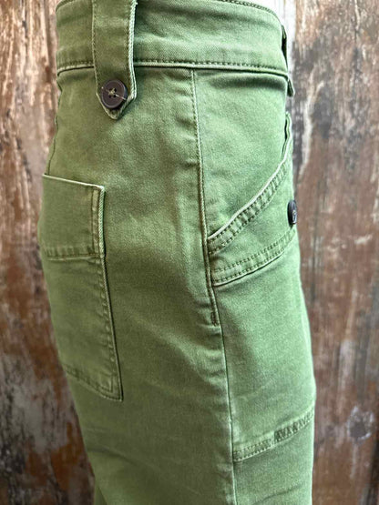 Kut From The Kloth Size 6 Petite Green Pants