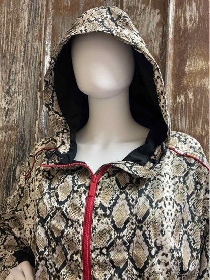 Alala Size 1X Tan Print Jacket (Outdoor)