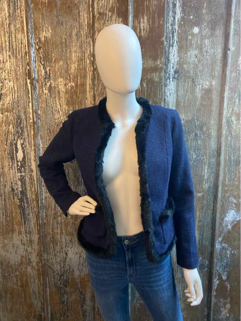 Talbot's Size 2 Petite (Extra Small) Blue Jacket