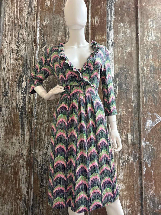 Lily Pulitzer Size Medium Pink/Green Print Dress