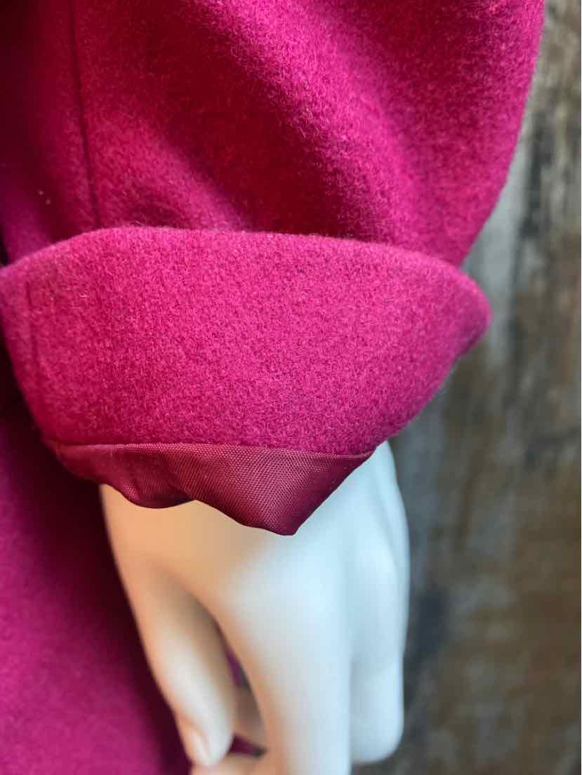 St John's Bay Size small Fuchsia Winter Coat