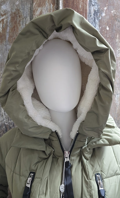 Orolay Size Extra Large Green Winter Coat