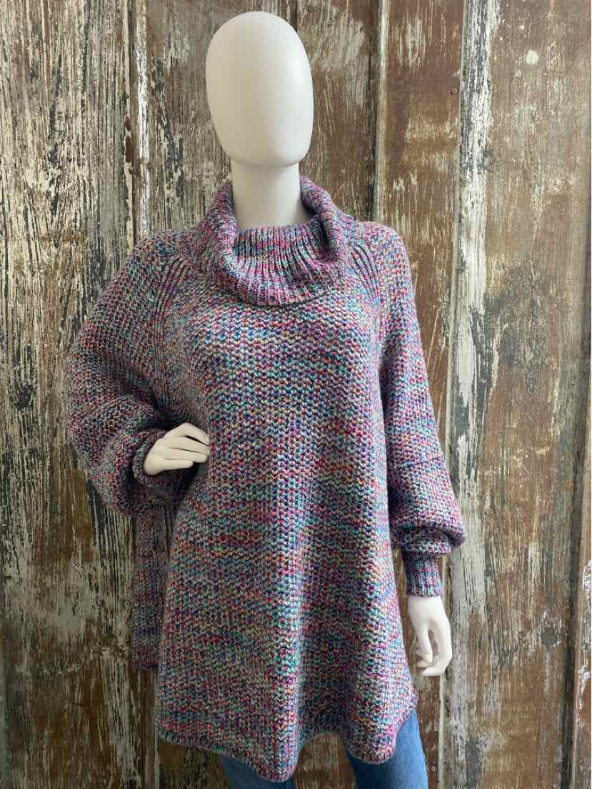 John Paul Richard Size 3X Blue Multi Sweater