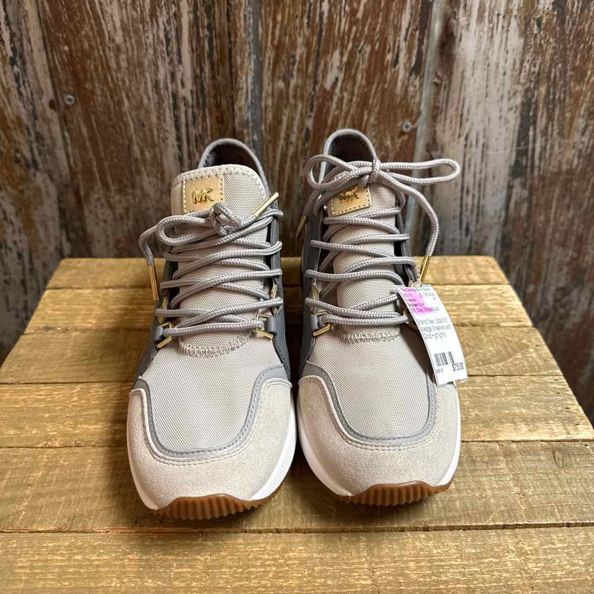 Michael Kors 6.5 Gray Sneakers