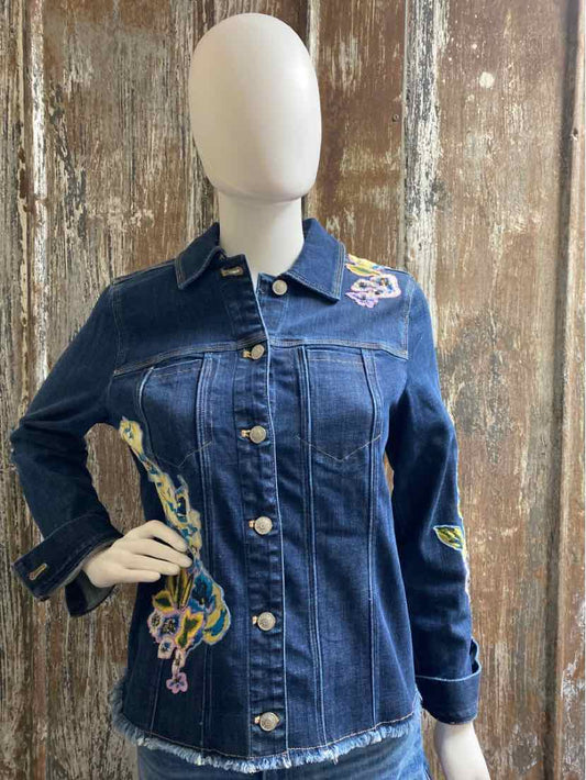 Chico's Size small Denim Jean Jacket