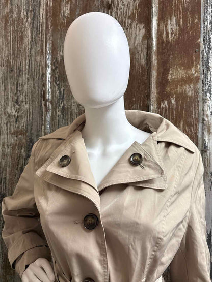 London Fog Size Medium Tan Trenchcoat