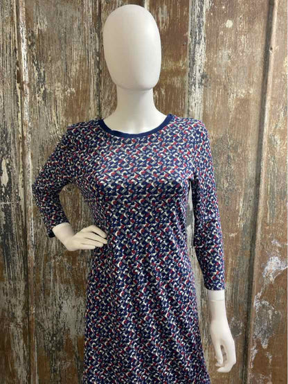 Ralph Lauren Size Small (4/6) Blue Print Dress