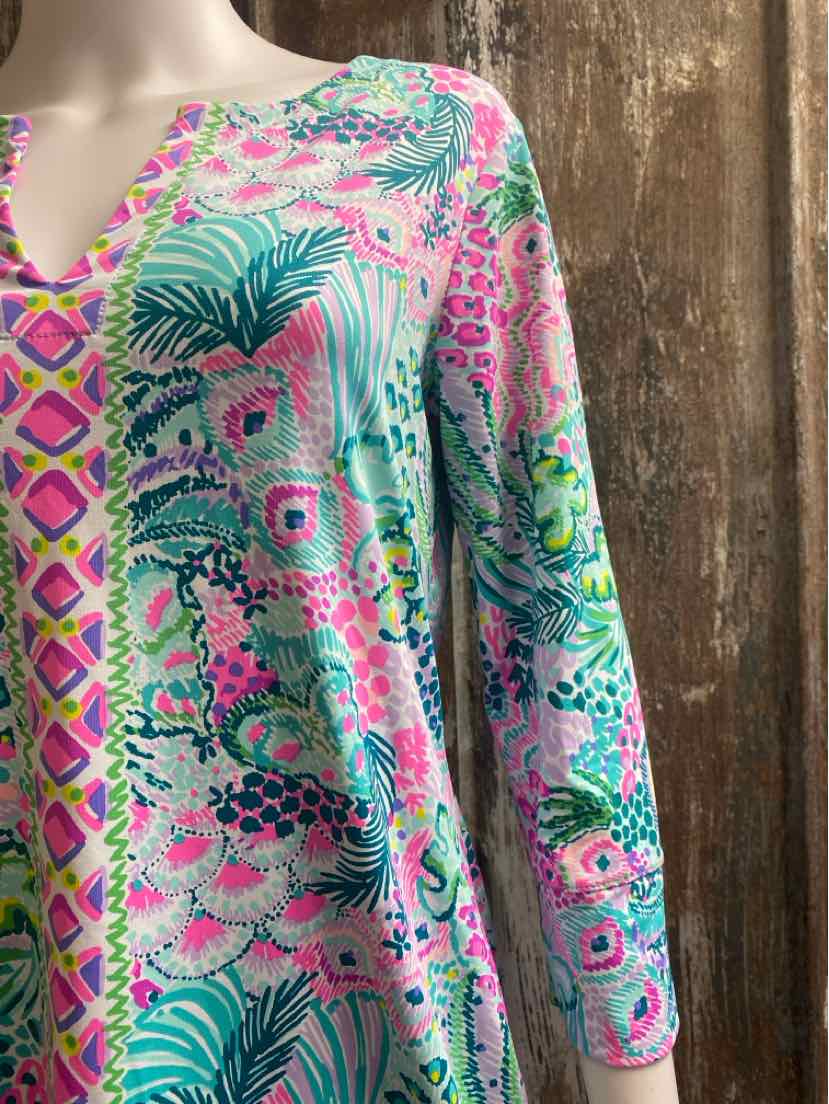 Lilly Pulitzer Size Medium Multicolor Print Dress