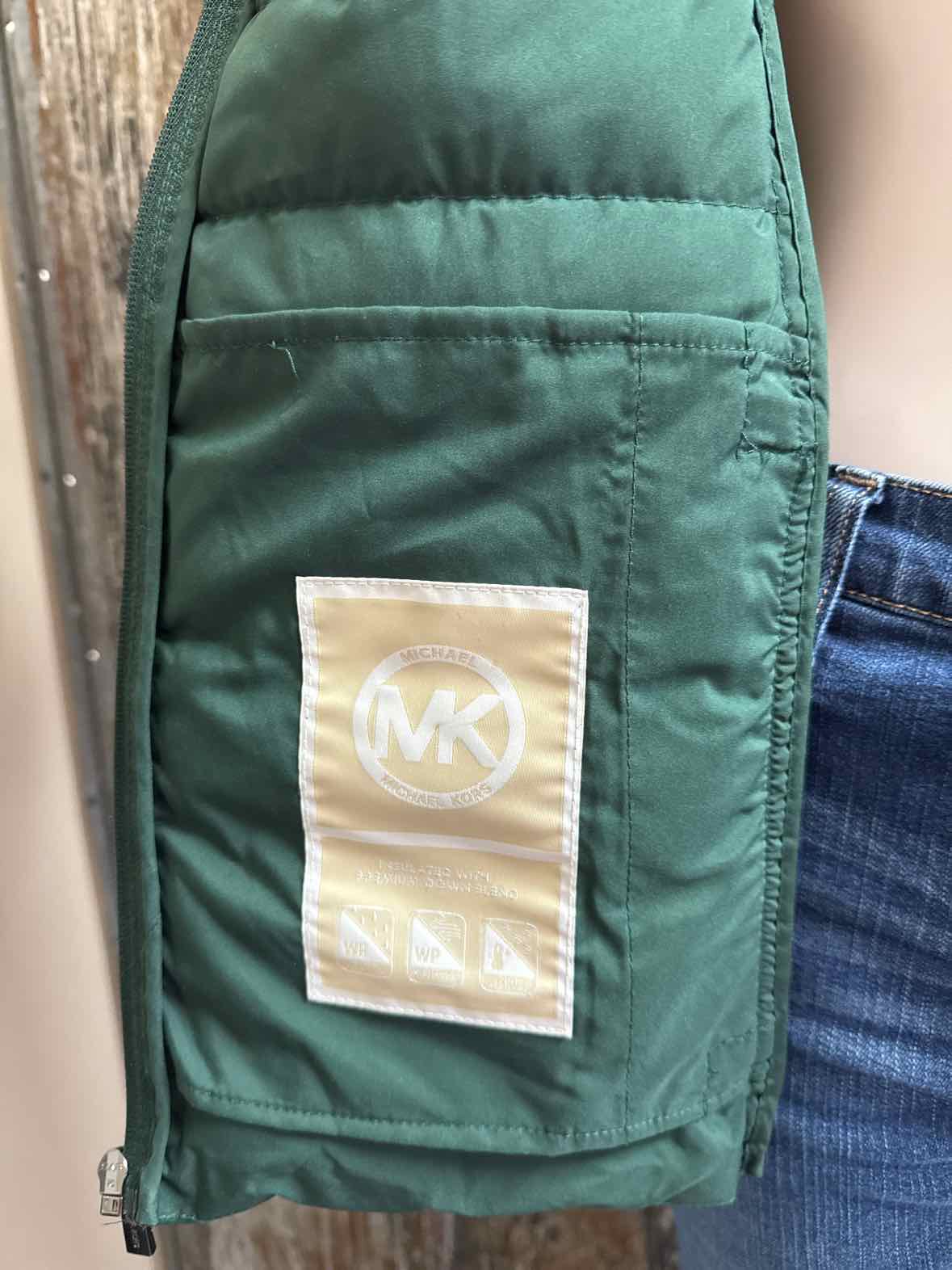 Michael Kors Size extra extra large petite Green Coat