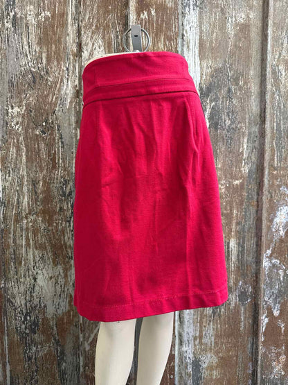 theory Size 10 (Medium) Red Skirt