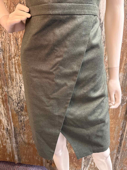 Talbots Size 6 Petite (Small Petite) Green Dress