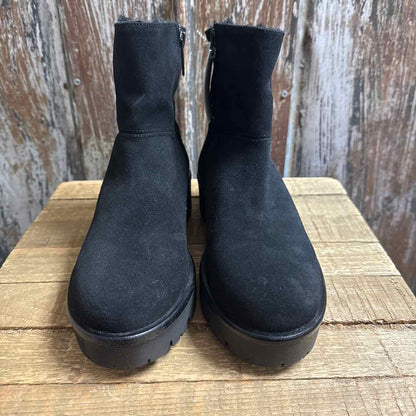 Aquatalia 9 Black Shoe Booties