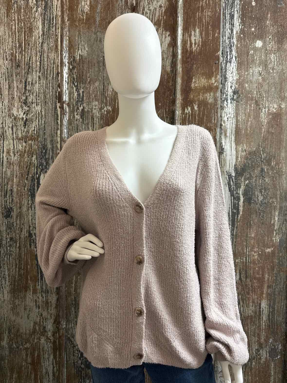joie Size Large Brown Cardigan