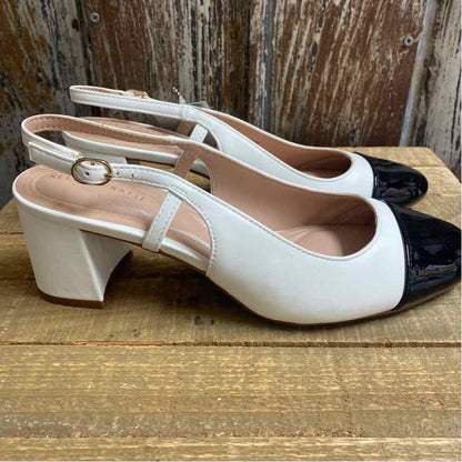 Kelly & Katie 8 White & Black Shoes