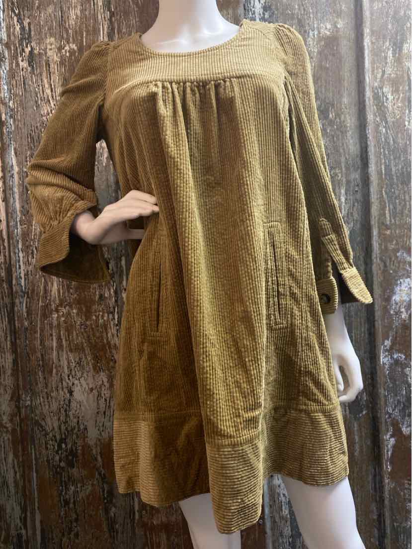 Etoile Isabel Marant Size 2 (Extra Small) Brown Dress