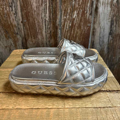 Guess 6 Silver Shoes