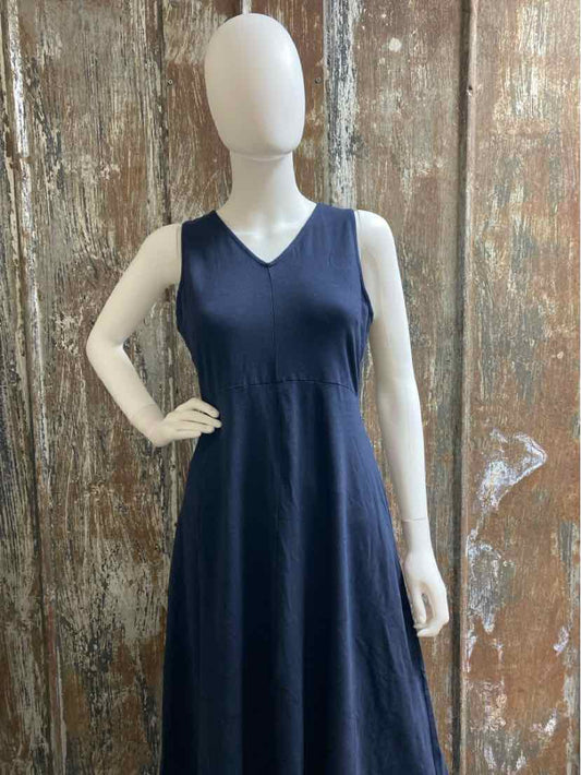 Talbot's Size Medium Petite Navy Dress