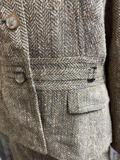 Carlisle Size 14 Brown 2 Piece Suit