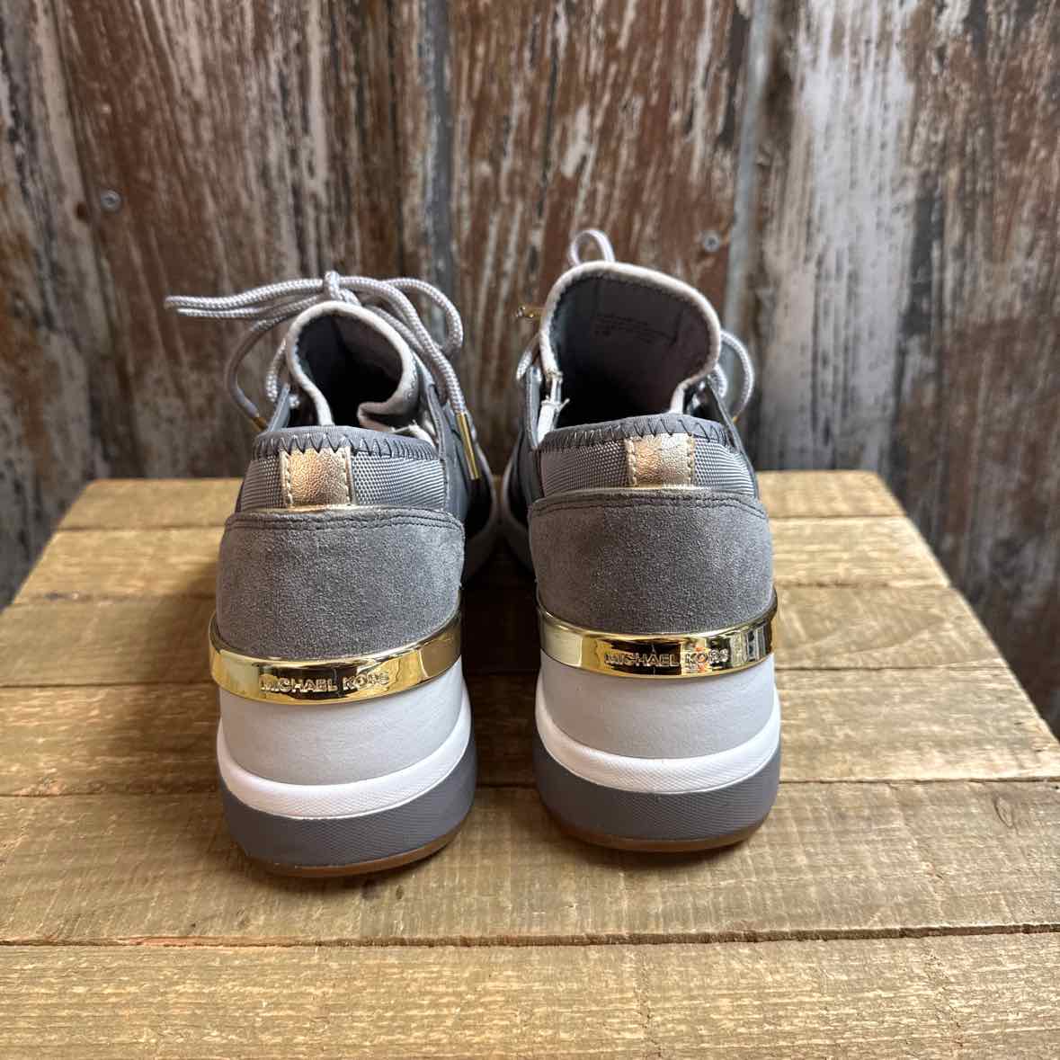 Michael Kors 6.5 Gray Sneakers