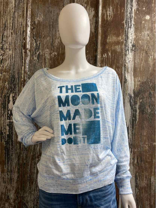 Picasso Jasper Size Large Blue tops
