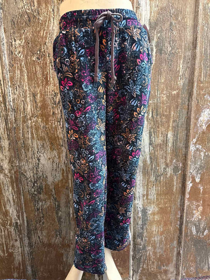 Daily Practice (Anthropologie) Size Extra Small (0/2) Blue Floral Pants