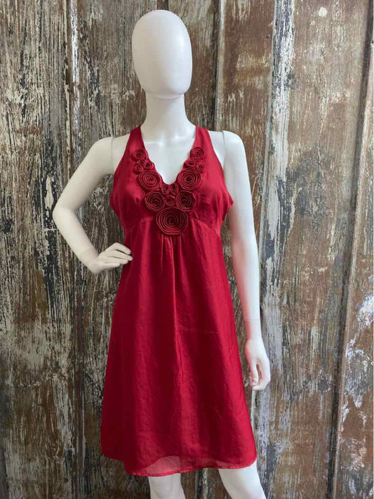 Loft Size 6 Petite Red Dress