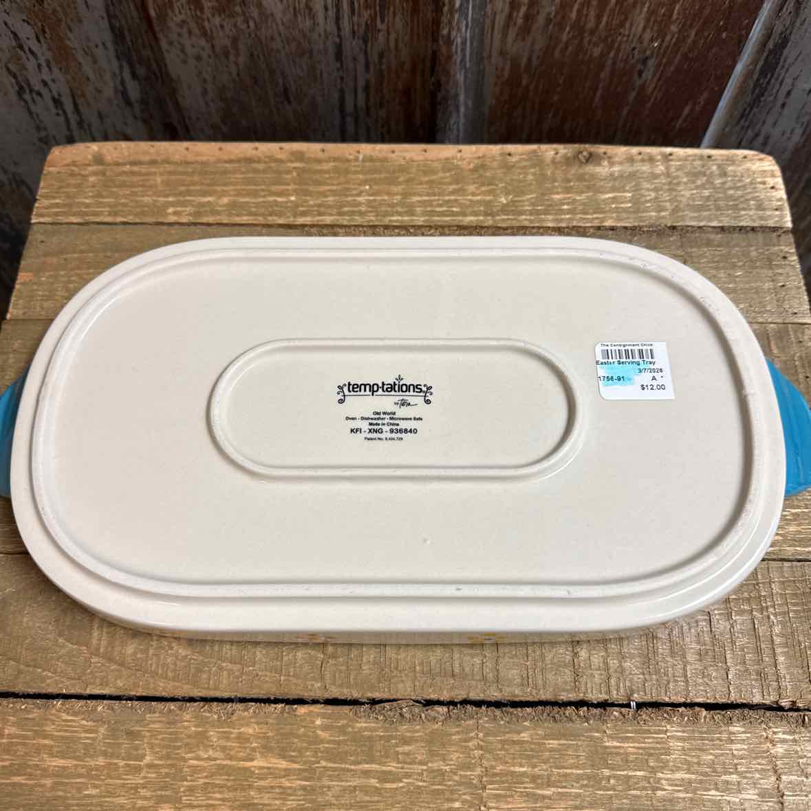 Temp-Tations Easter Serving Tray