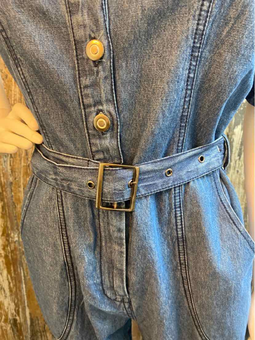 Jessica Simpson Size Medium Denim Jumpsuit