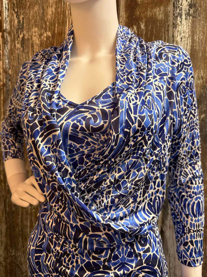 Lilly Pulitzer Size small Blue Print Dress