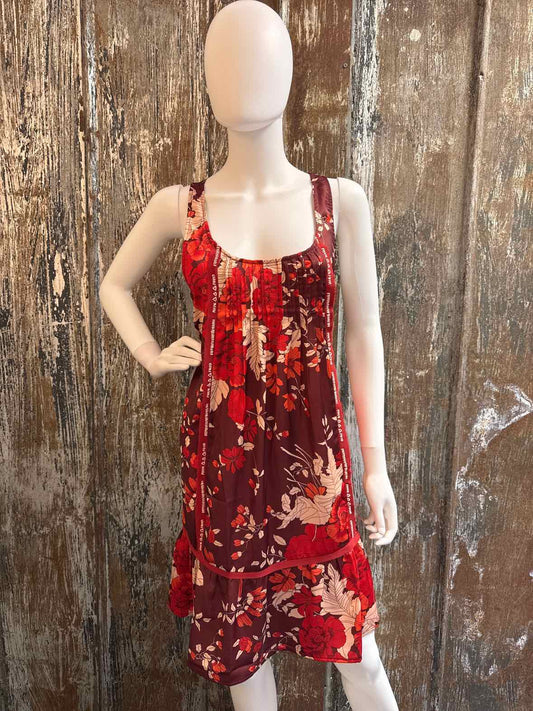 TINY (Anthropologie) Size small Brown floral print Dress